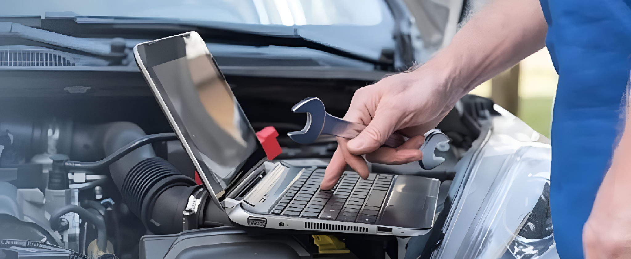 Local mechanic servicing
